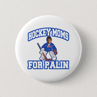 Hockey Moms for Palin Button