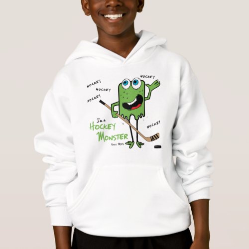 Hockey Monster Kids Sweatshirts