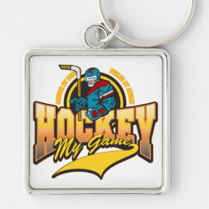 Hockey My Game Keychain