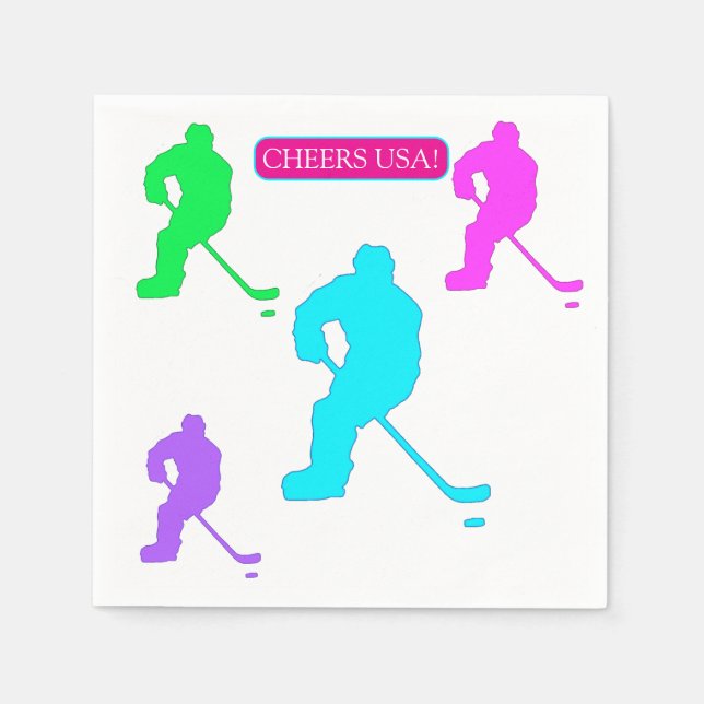  HOCKEY NAPKINS (Front)