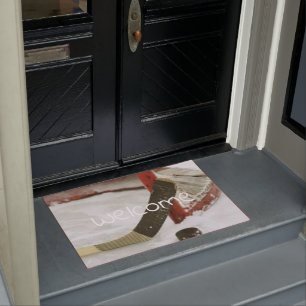 hockey net goal doormat