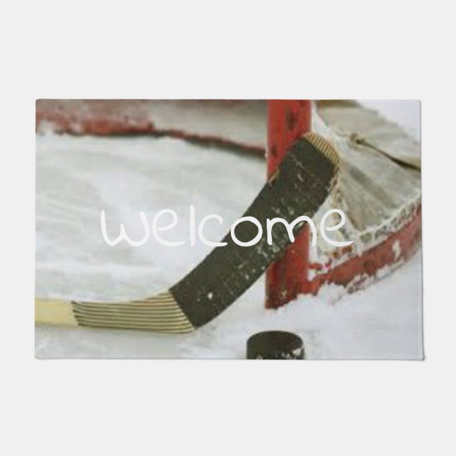 hockey net goal doormat (Front)