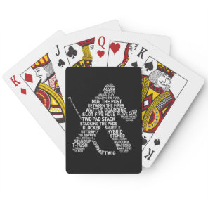 Hockey Netminder Playing Cards