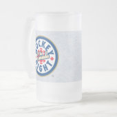Hockey Night in Canada Frosted Glass Mug (Front Left)