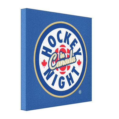 Hockey Night in Canada Logo Canvas Print