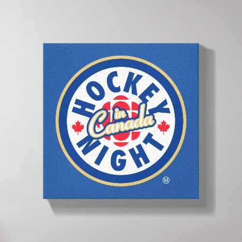 Hockey Night in Canada Logo Canvas Print