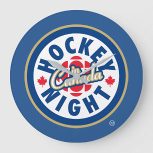 Hockey Night in Canada Logo Clock