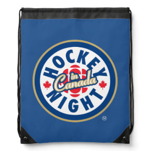 Hockey Night in Canada Logo Drawstring Bag