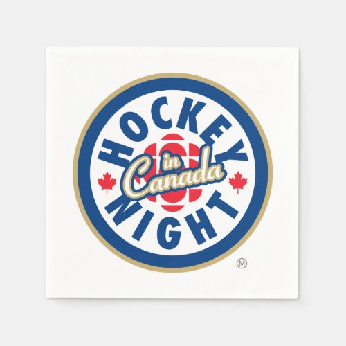 Hockey Night in Canada Logo Napkins