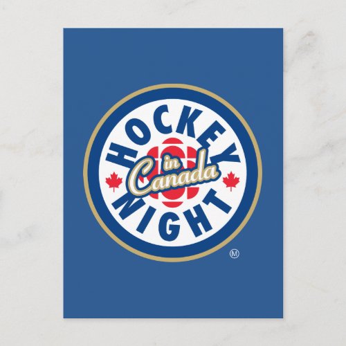 Hockey Night in Canada Logo Postcard