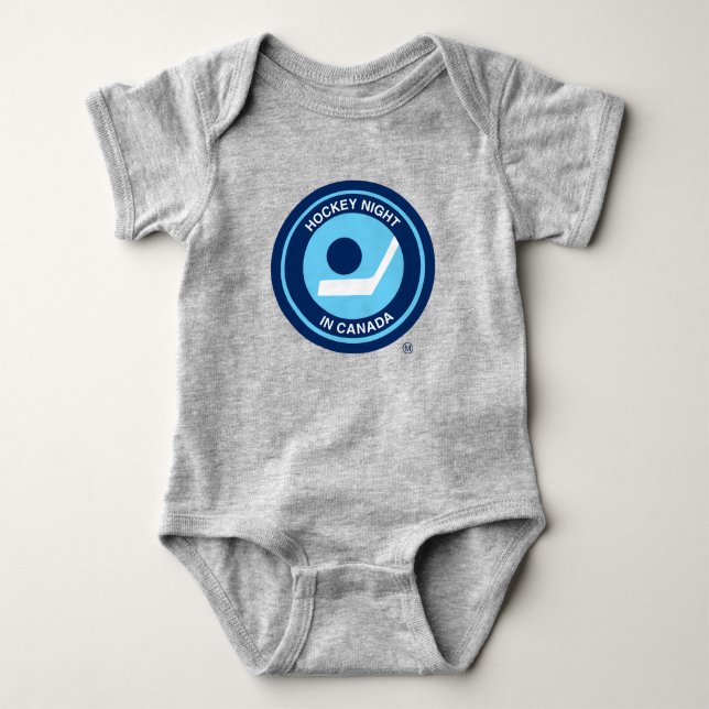 Hockey Night in Canada Retro Logo Baby Bodysuit (Front)