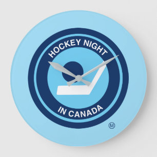 Hockey Night in Canada Retro Logo Clock