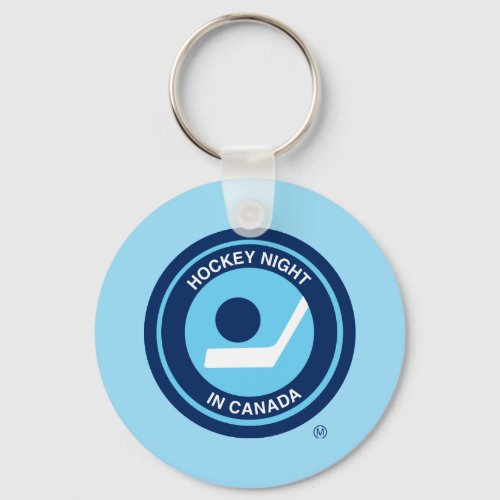 Hockey Night in Canada Retro Logo Keychain