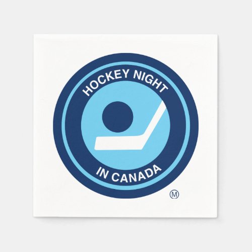 Hockey Night in Canada Retro Logo Napkins