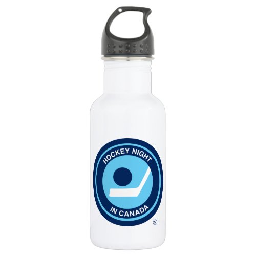 Hockey Night in Canada Retro Logo Stainless Steel Water Bottle