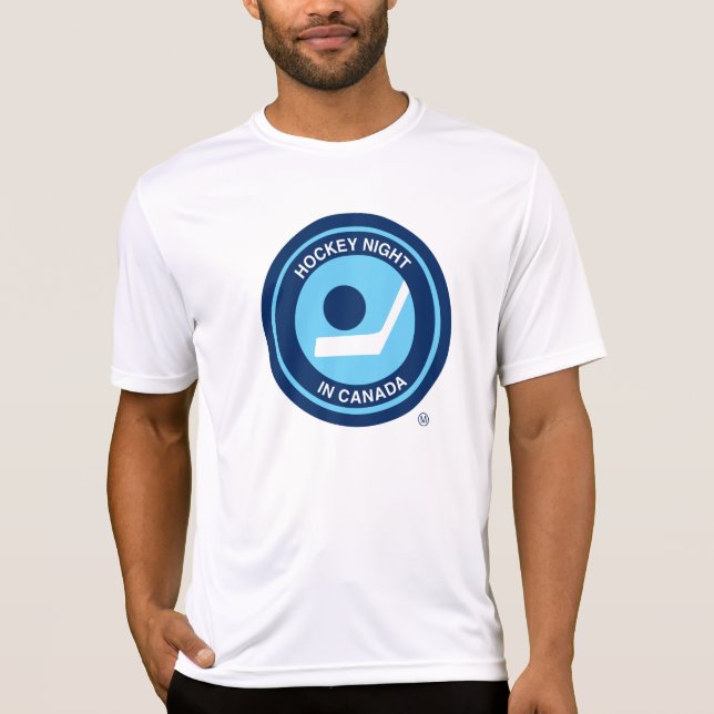 Hockey Night Retro Sport-Tek Performance Shirt (Front)