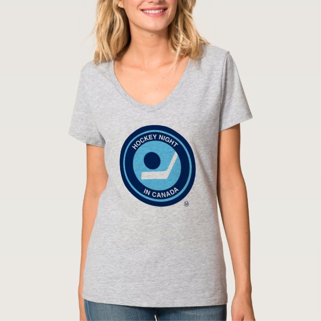 Hockey Night Retro Women's T-Shirt (Front)