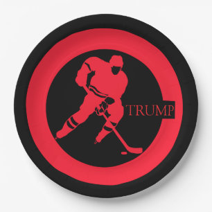 HOCKEY PAPER PLATES