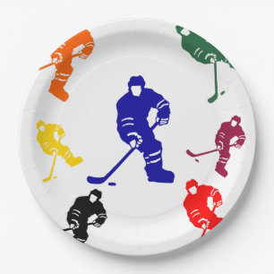 HOCKEY PAPER PLATES