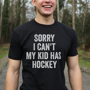 Hockey Parent Hockey Mom Dad Funny T-Shirt