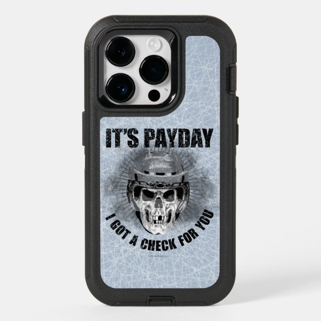 Hockey Payday Otterbox iPhone Case (Back)