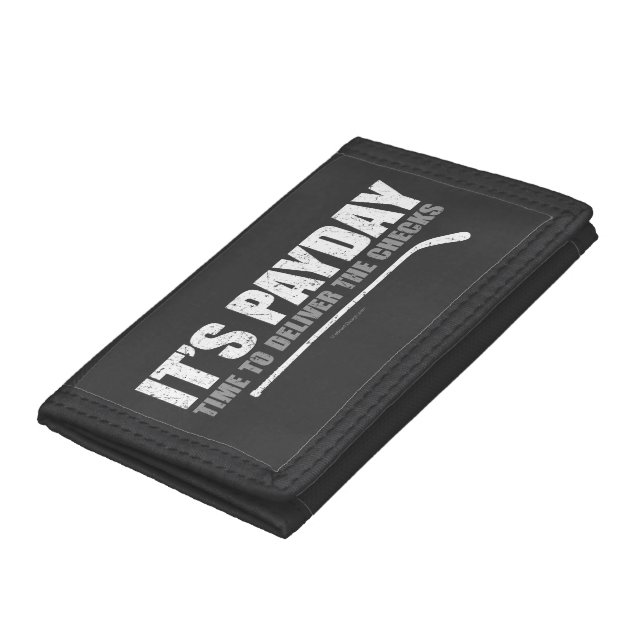 Hockey Payday Tri-fold Wallet (Bottom)