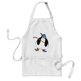 Hockey Penguin Adult Apron