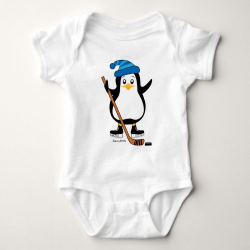 Hockey Penguin Infant Romper