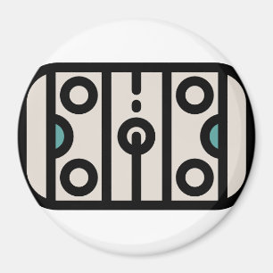 hockey-pitch magnet