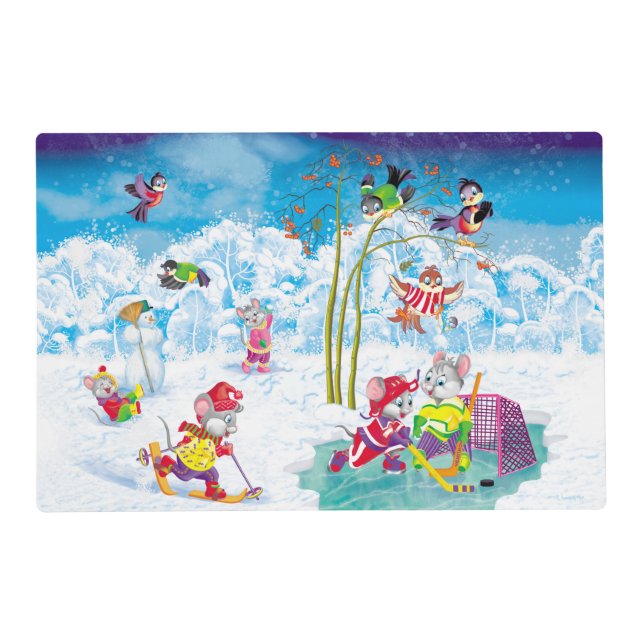 hockey placemat (Front)