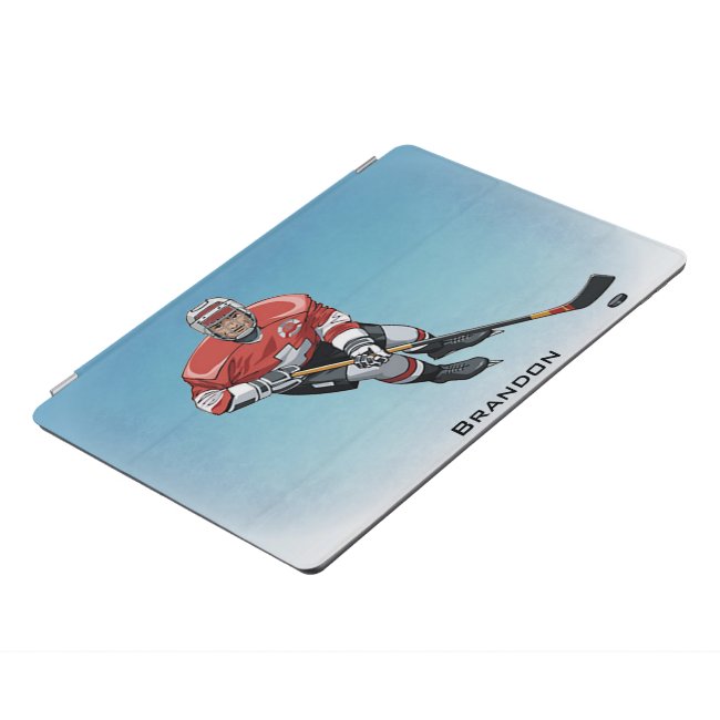 Hockey Player Design iPad Cover
