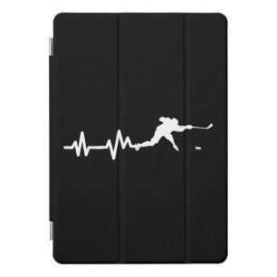 Hockey Player Heartbeat Ice Hockey iPad Pro Cover