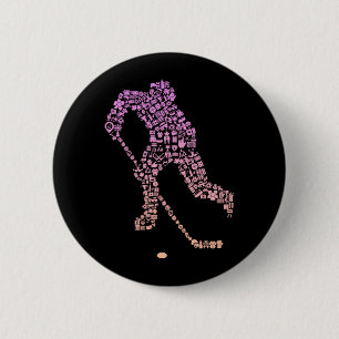 Hockey Player Icon Hockey Player Gear _ Girls Ice Button