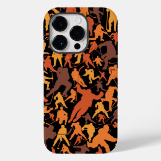 Hockey Player Pattern Case-Mate iPhone Case