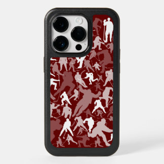 Hockey Player Pattern OtterBox iPhone Case