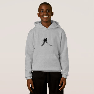 Hockey player playing hoodie