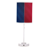 Hockey Player; Red, White, and Blue Table Lamp (Back)
