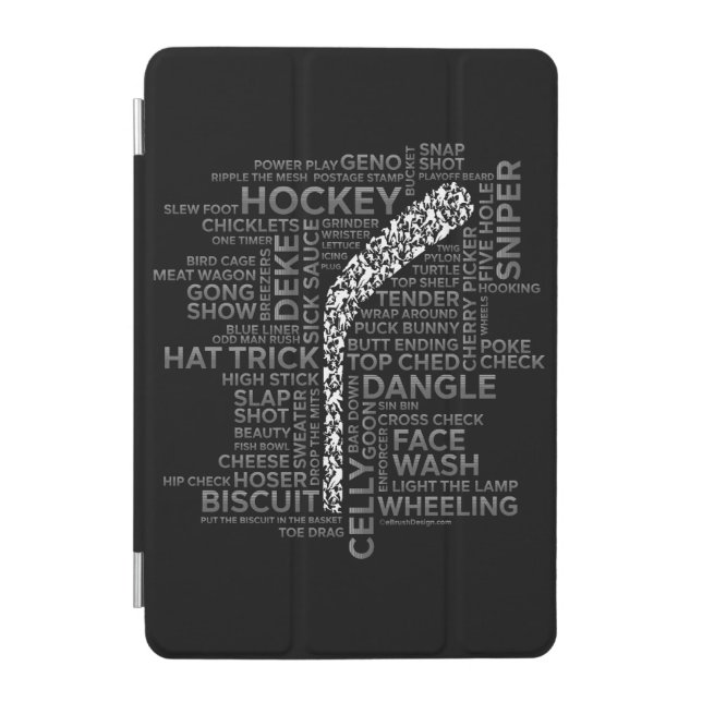 Hockey Players and Slang iPad Mini Cover (Front)