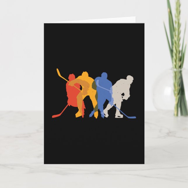 Hockey Players Card (Front)