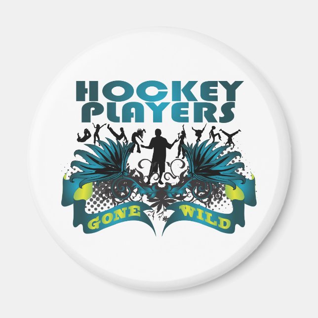 Hockey Players Gone Wild Magnet (Front)