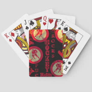 Hockey   poker cards