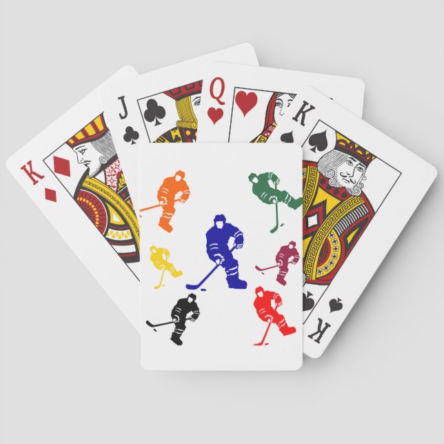 HOCKEY POKER CARDS (Back)