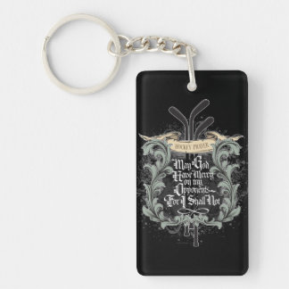 Hockey Prayer Keychain