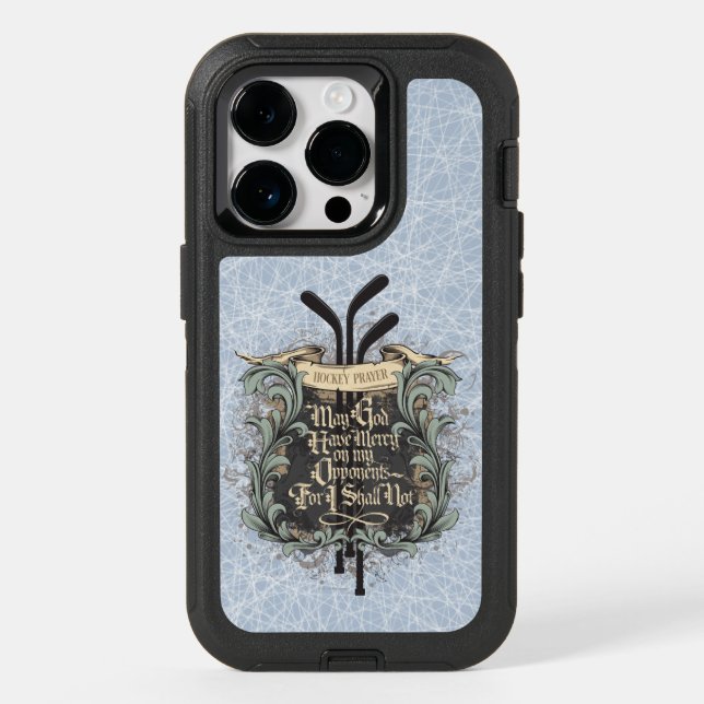 Hockey Prayer OtterBox iPhone Case (Back)