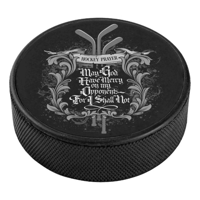 Hockey Prayer Puck (3/4)
