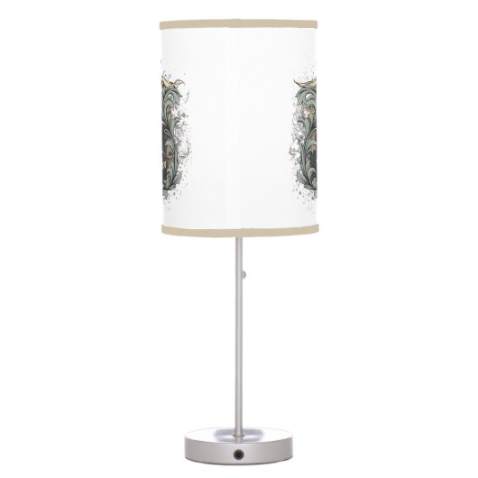 Hockey Prayer Table Lamp (Back)