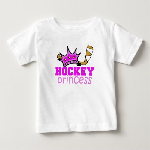 Hockey Princess Baby T_Shirt