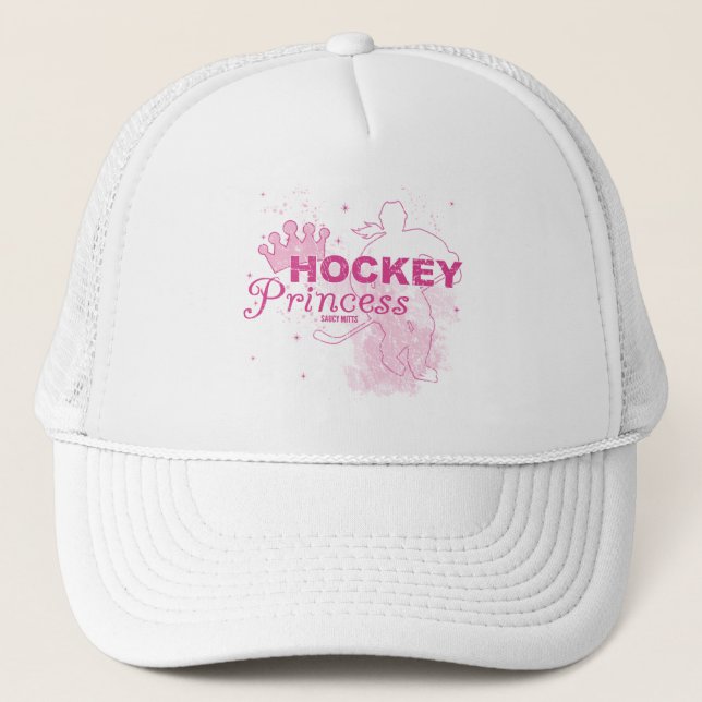 Hockey Princess Trucker Hat (Front)