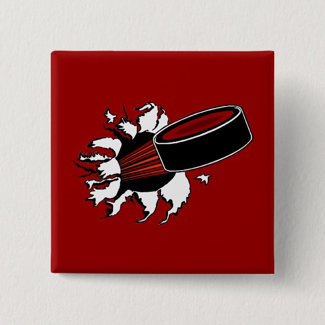 Hockey Puck Button (Front)