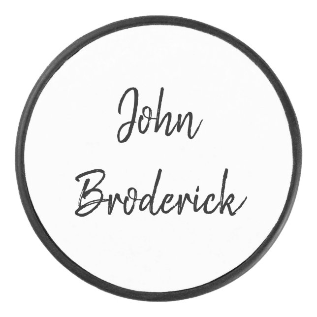 Hockey Puck - Personalizable - HAMbWG (Front)